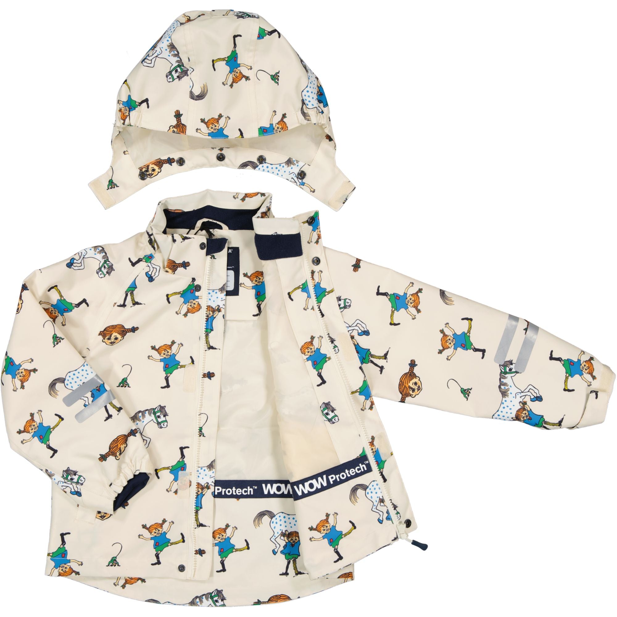 Skaljacke Pippi Langstrumpf Beige