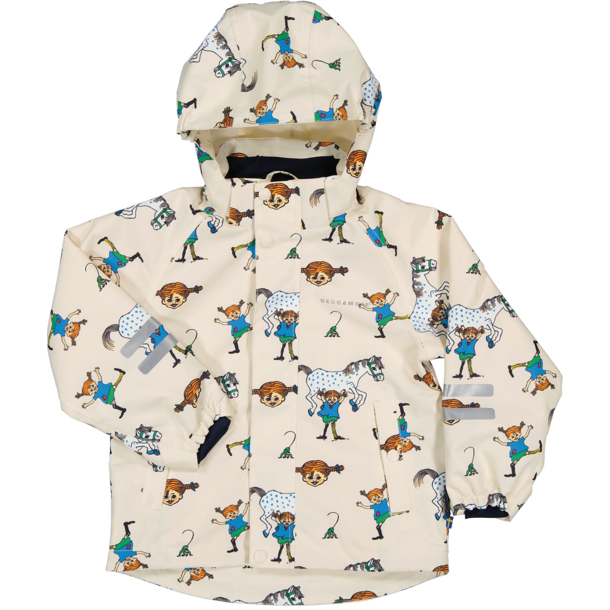 Shell jacket Pippi Longstocking Beige – windproof and waterproof ...