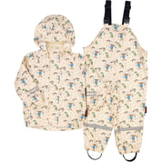 Regnset Pippi Långstrump Beige