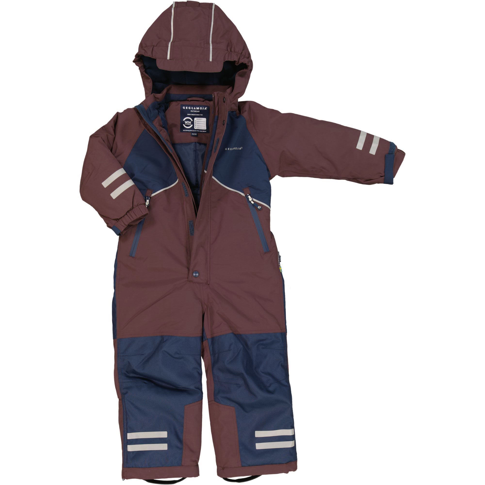 Vinteroverall Unifit Brun/Marinblå