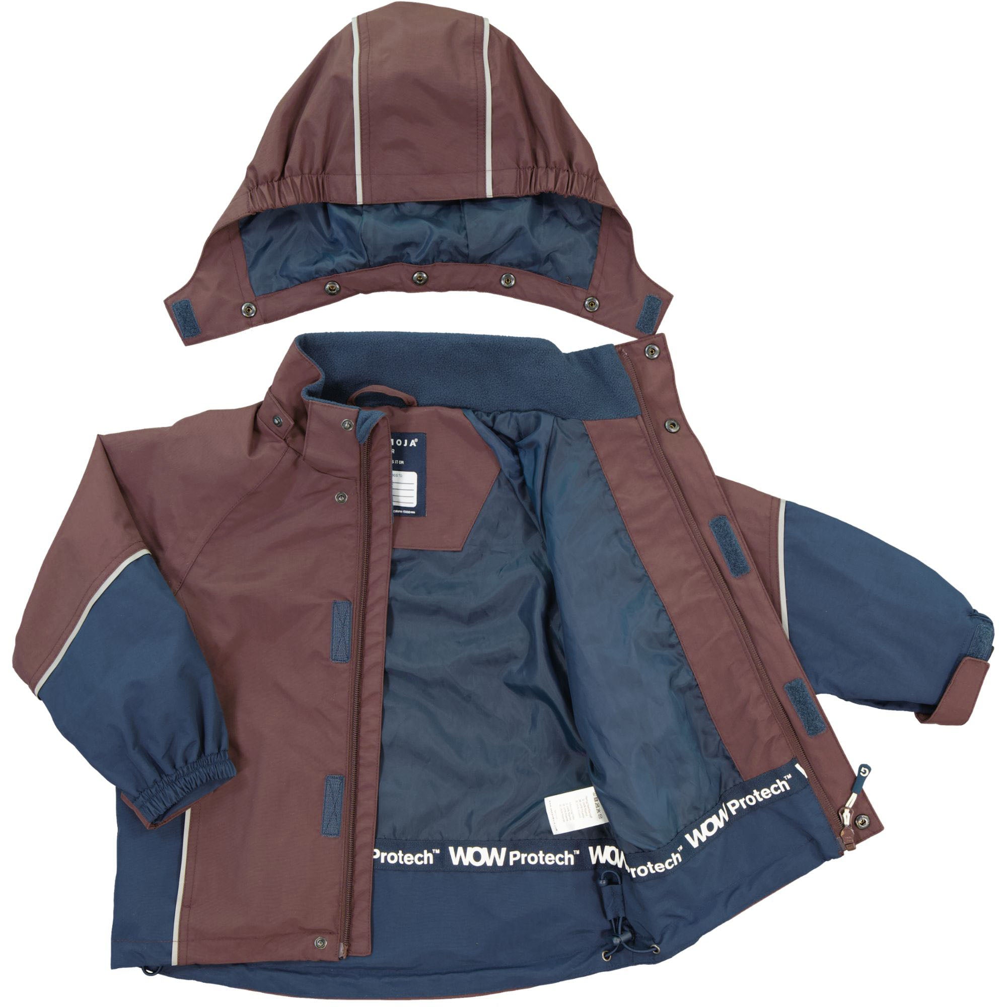 Skaljacke Braun/Marineblau