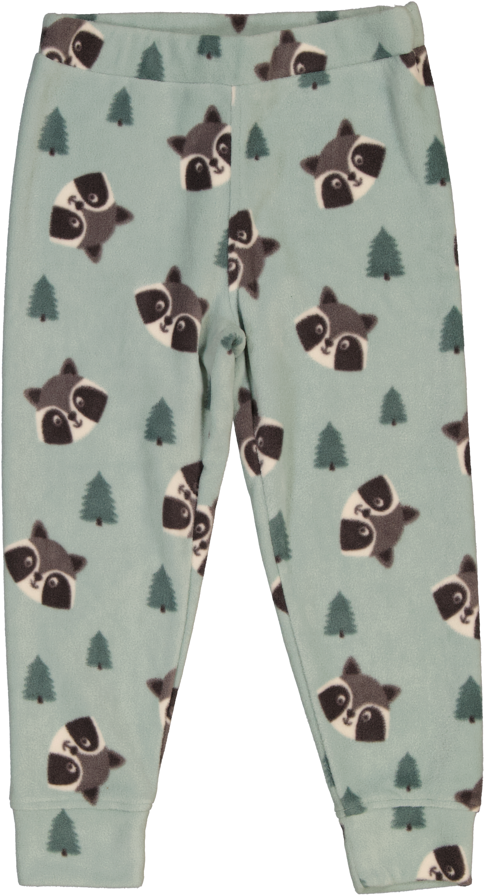 Fleece Set Racoon Green