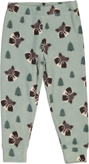 Fleece Set Racoon Green
