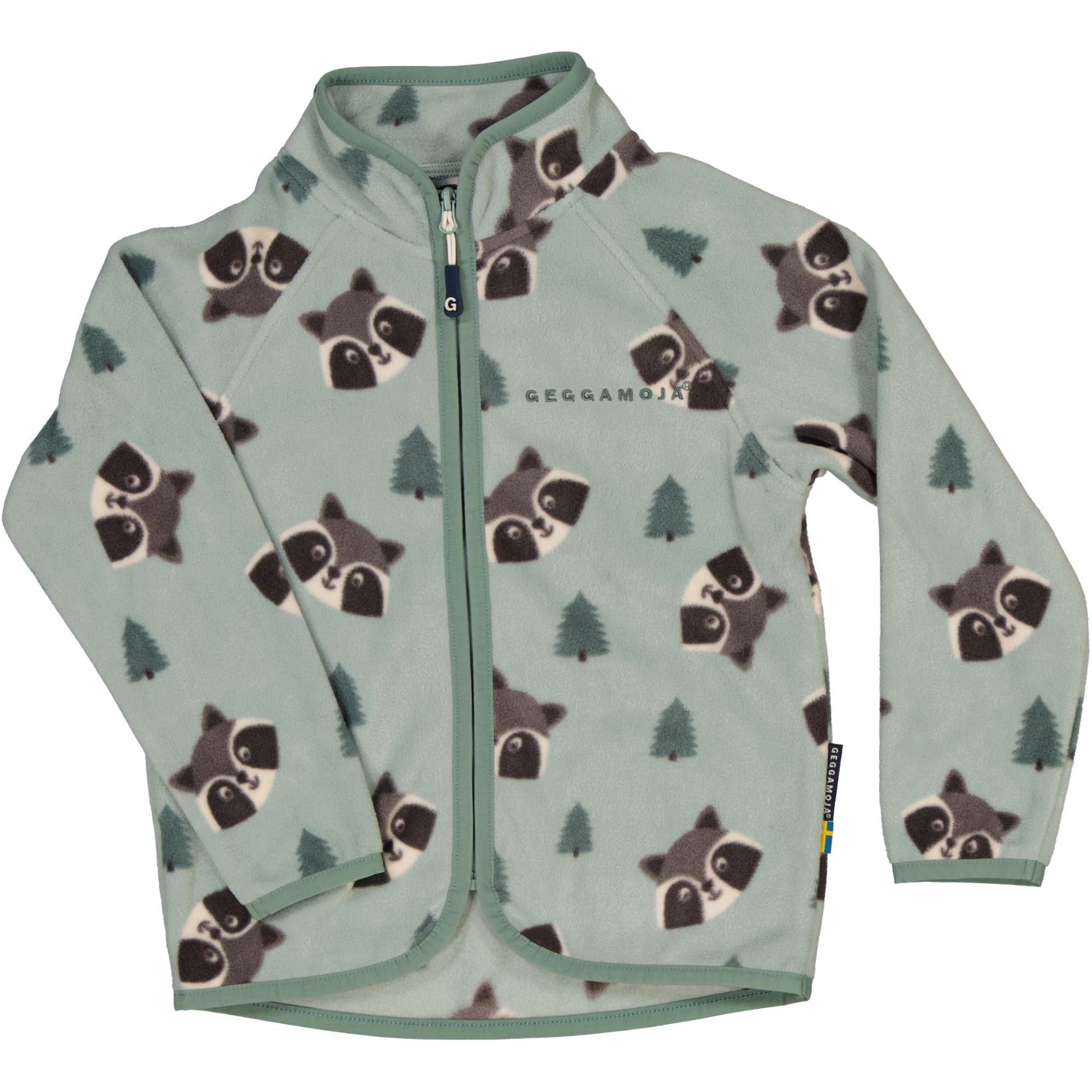 Fleece Set Racoon Green