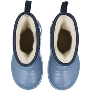Gefütterte Gummistiefel Schwarz