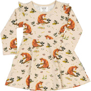 Snurrekjole Mamma Mu og Kråkan Beige