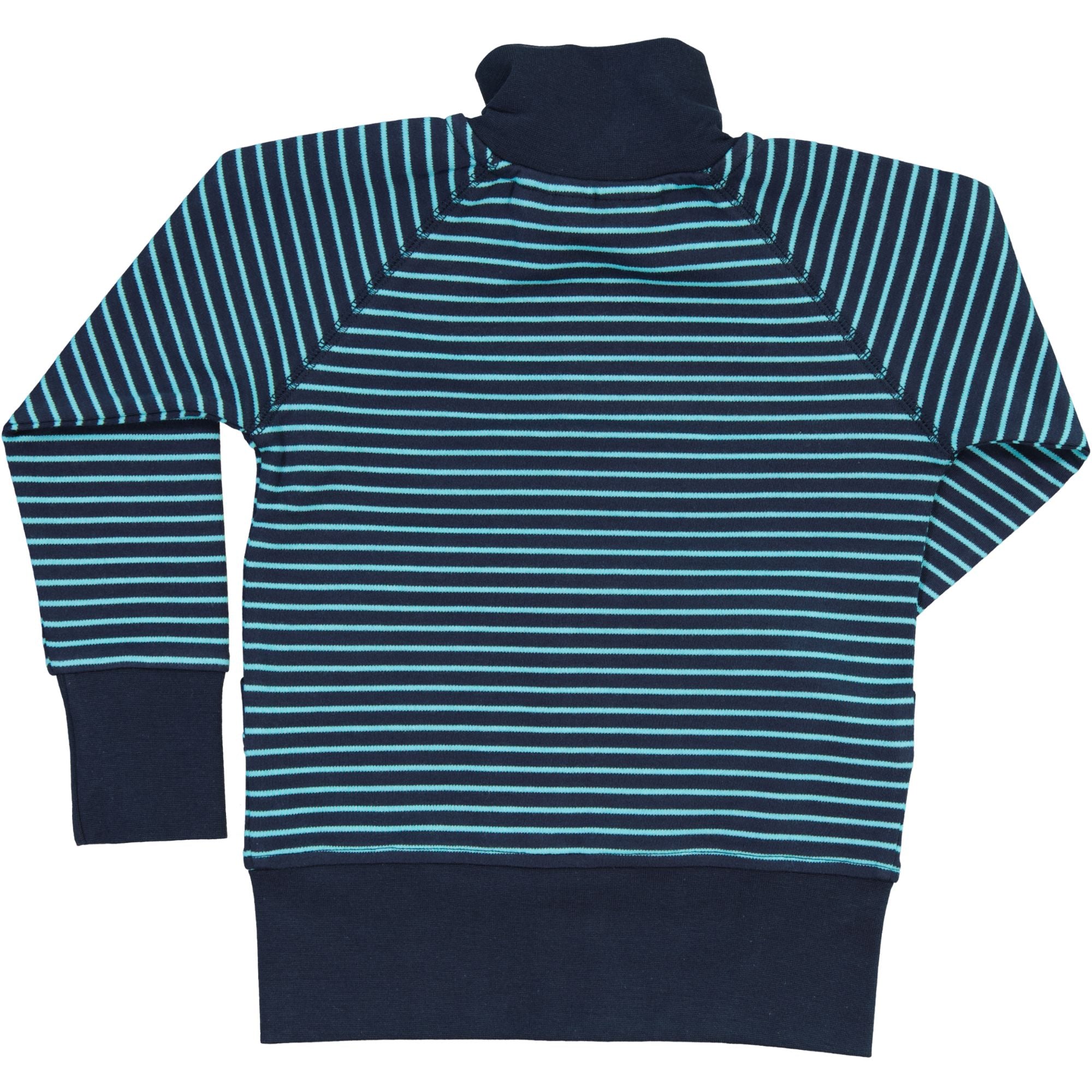 Zip-up Hoodie Navy/Turquoise