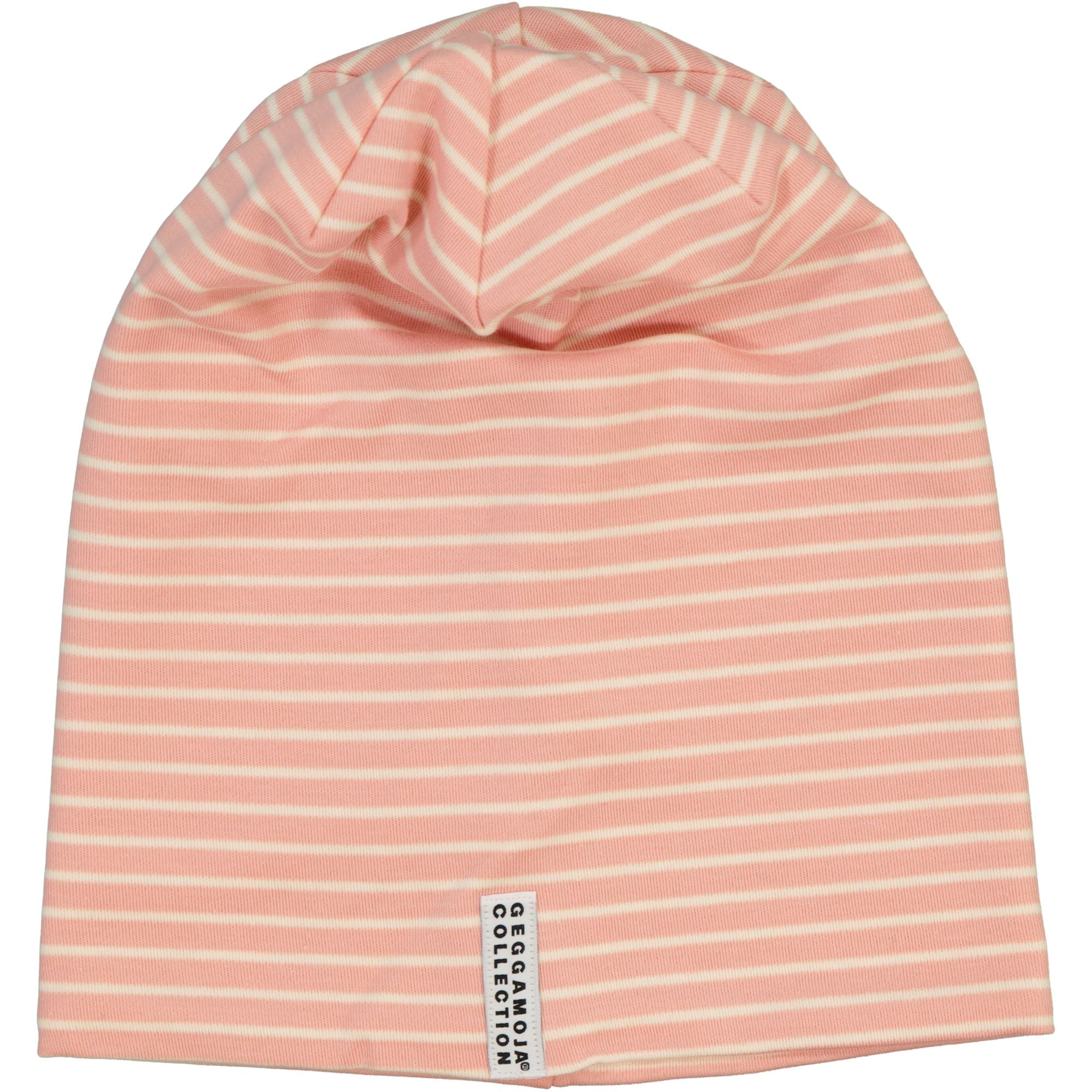 Topline Hat fleece-lined Pink/Offwhite – Geggamoja