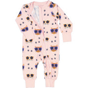 Pyjamas Bambus Kule Katter Rosa