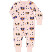 Pyjamas Bambus Kule Katter Rosa