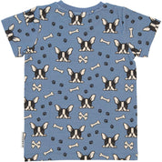 T-shirt Bambu Bulldog Blå