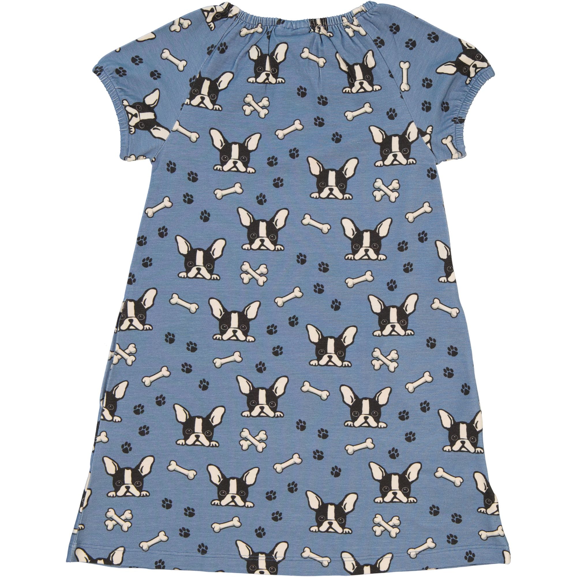 Singoallakleid Bambus Bulldog Blau