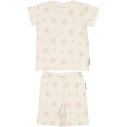 Pajama set Bamboo Clover Beige