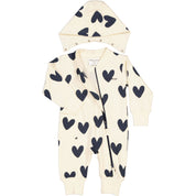 College Jumpsuit Hjärtan