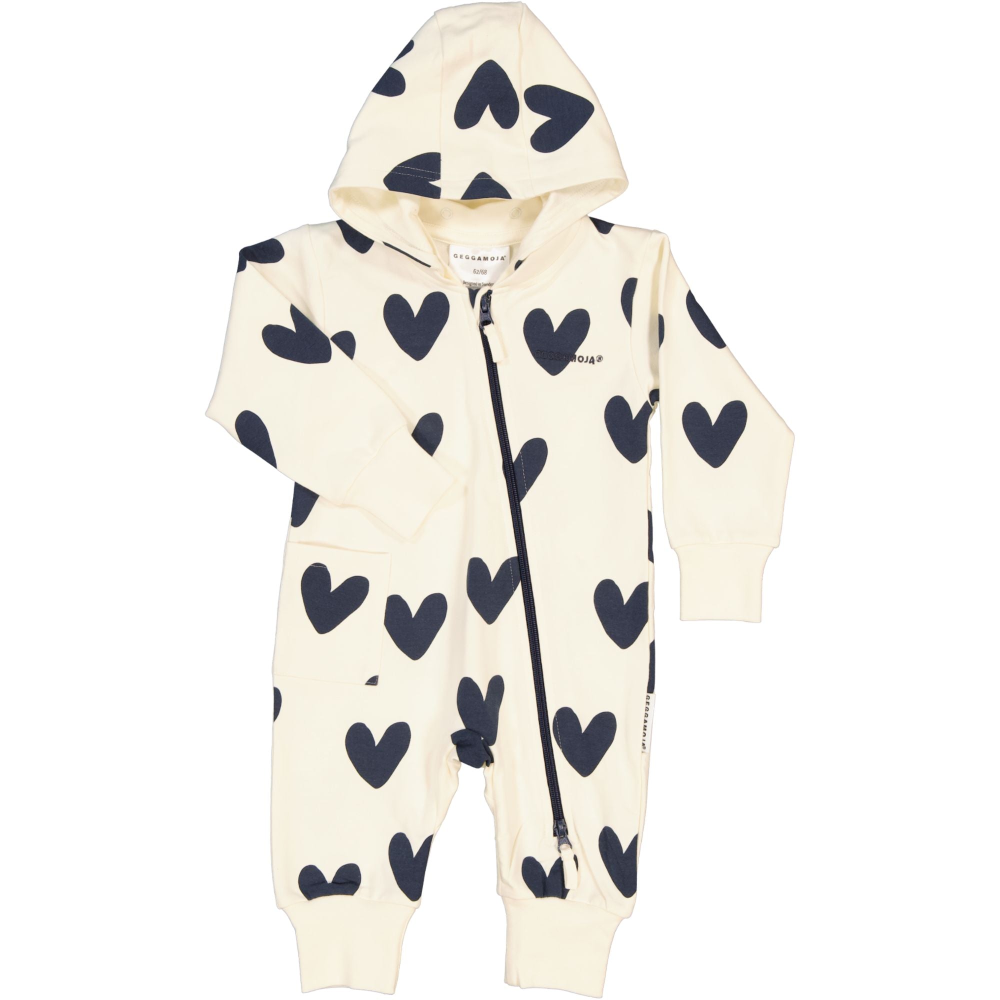 College Jumpsuit Hjärtan