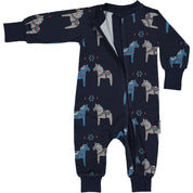 Pyjamas Bambu Dalahäst Navy