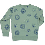 College Sweater Tiger Grön