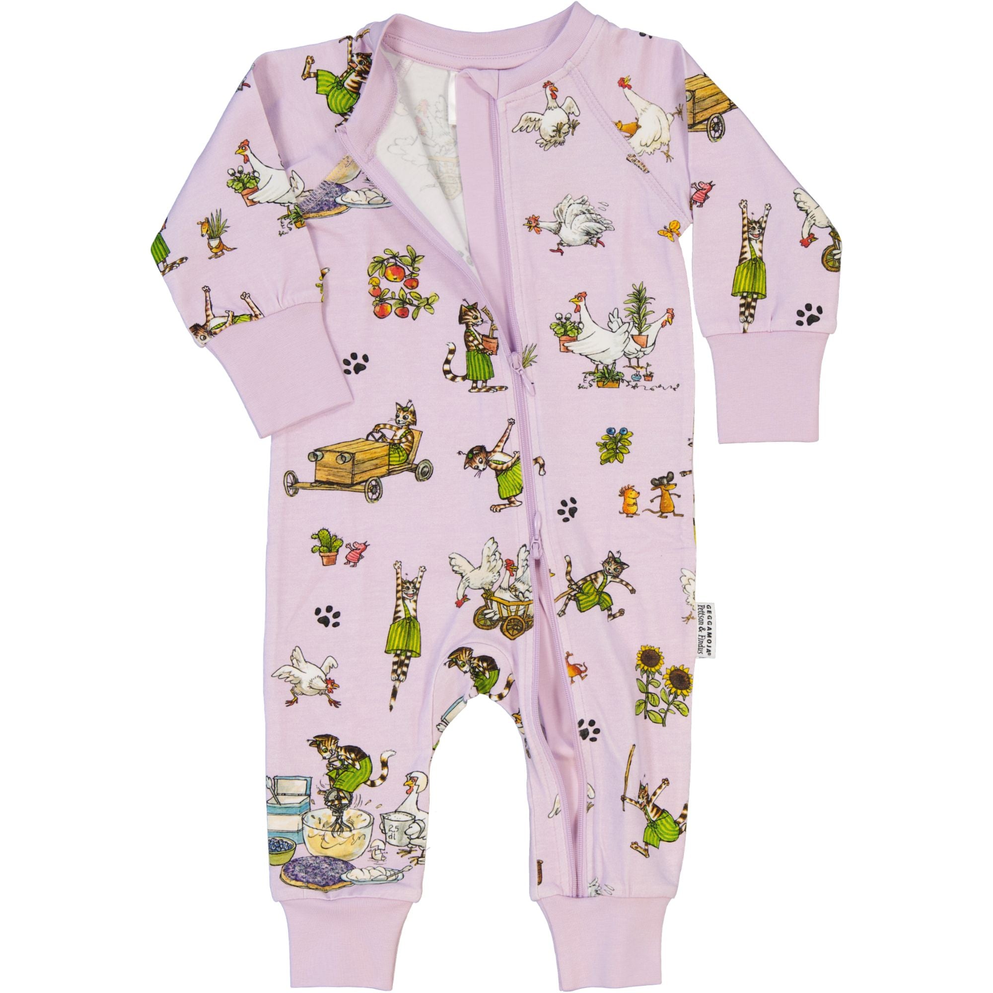 Pyjamas Pettson och Findus Lila