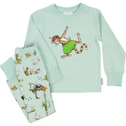 Tvådelad pyjamas Pettson och Findus Mint