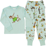 Tvådelad pyjamas Pettson och Findus Mint