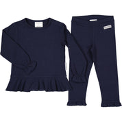 Tröja med leggings Marinblå
