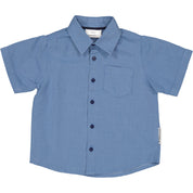 Linneskjorte Blå