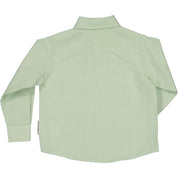 Linskjorte lang arm Mint