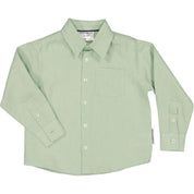 Linskjorte lang arm Mint