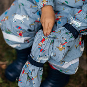 Regnvantar Pippi Långstrump Denimblå