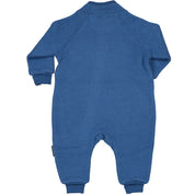 Overall ullfleece blå