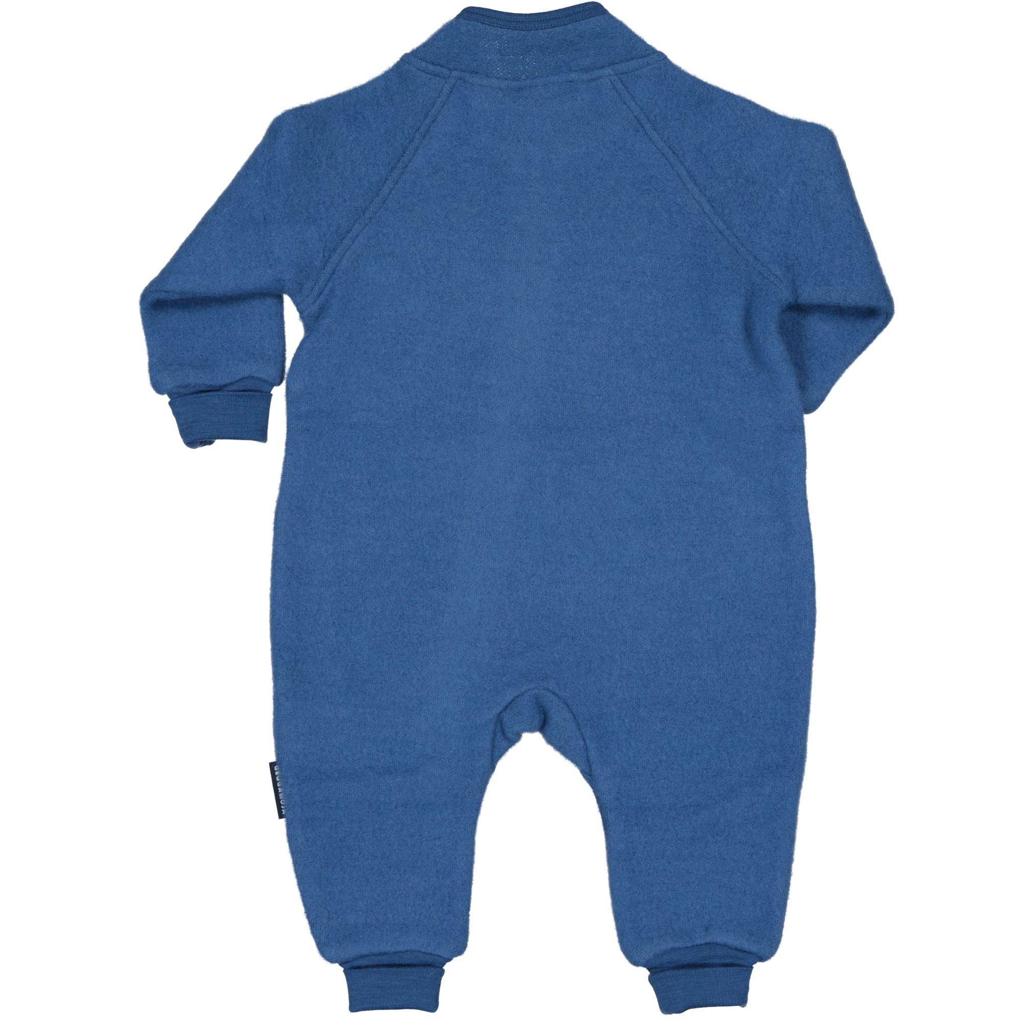 Overall ullfleece blå