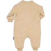 Overall ullfleece beige