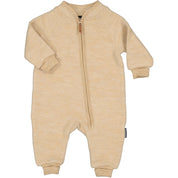 Overall ullfleece beige