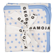 Babyfilt Bambu Blå Klöver