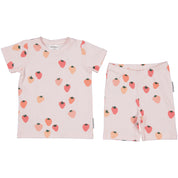 Sommerkleid Bambus Erdbeere