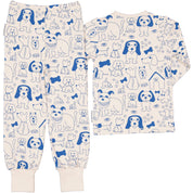 Two-piece Bamboo Dogs Pyjamas
