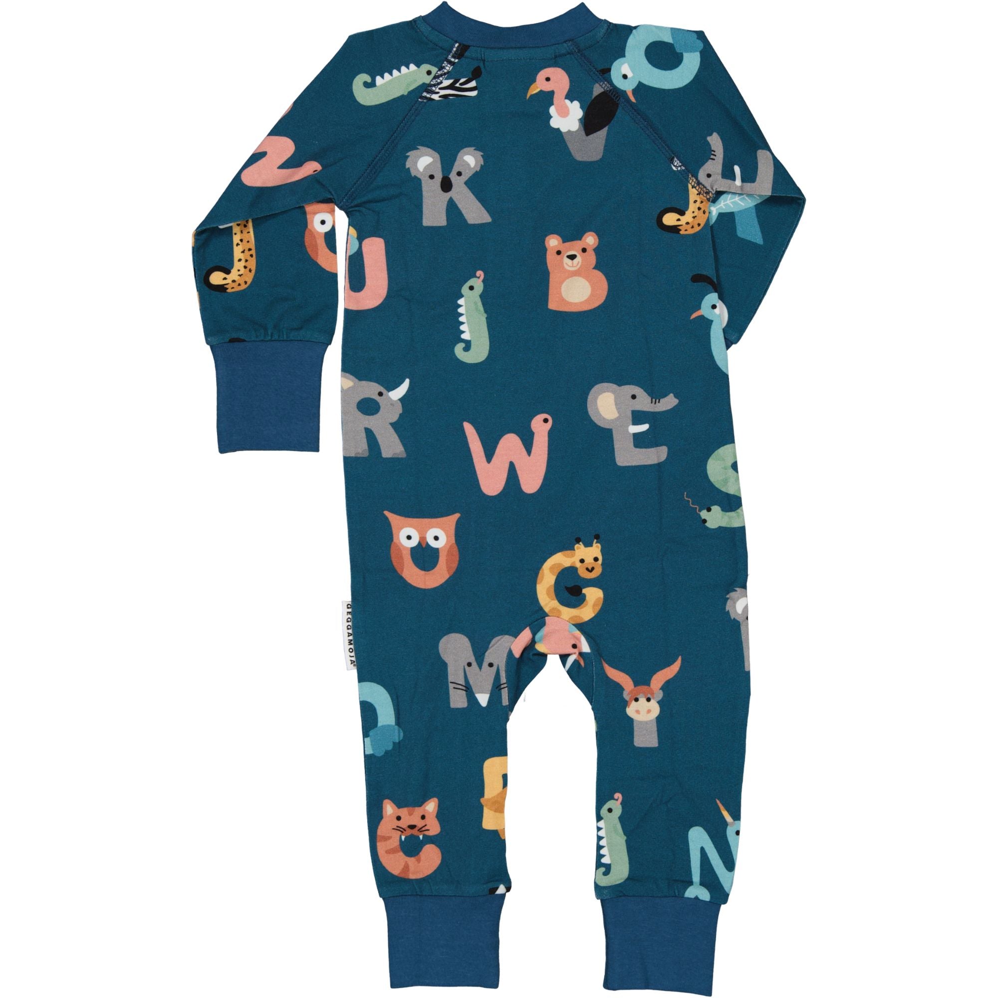 Pyjamas Bambu Animal Letters