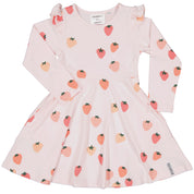 Kjole Bambus Jordbær