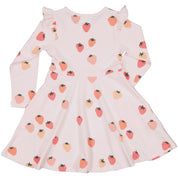 Kjole Bambus Jordbær