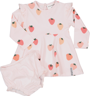 Kjole Bambus Jordbær