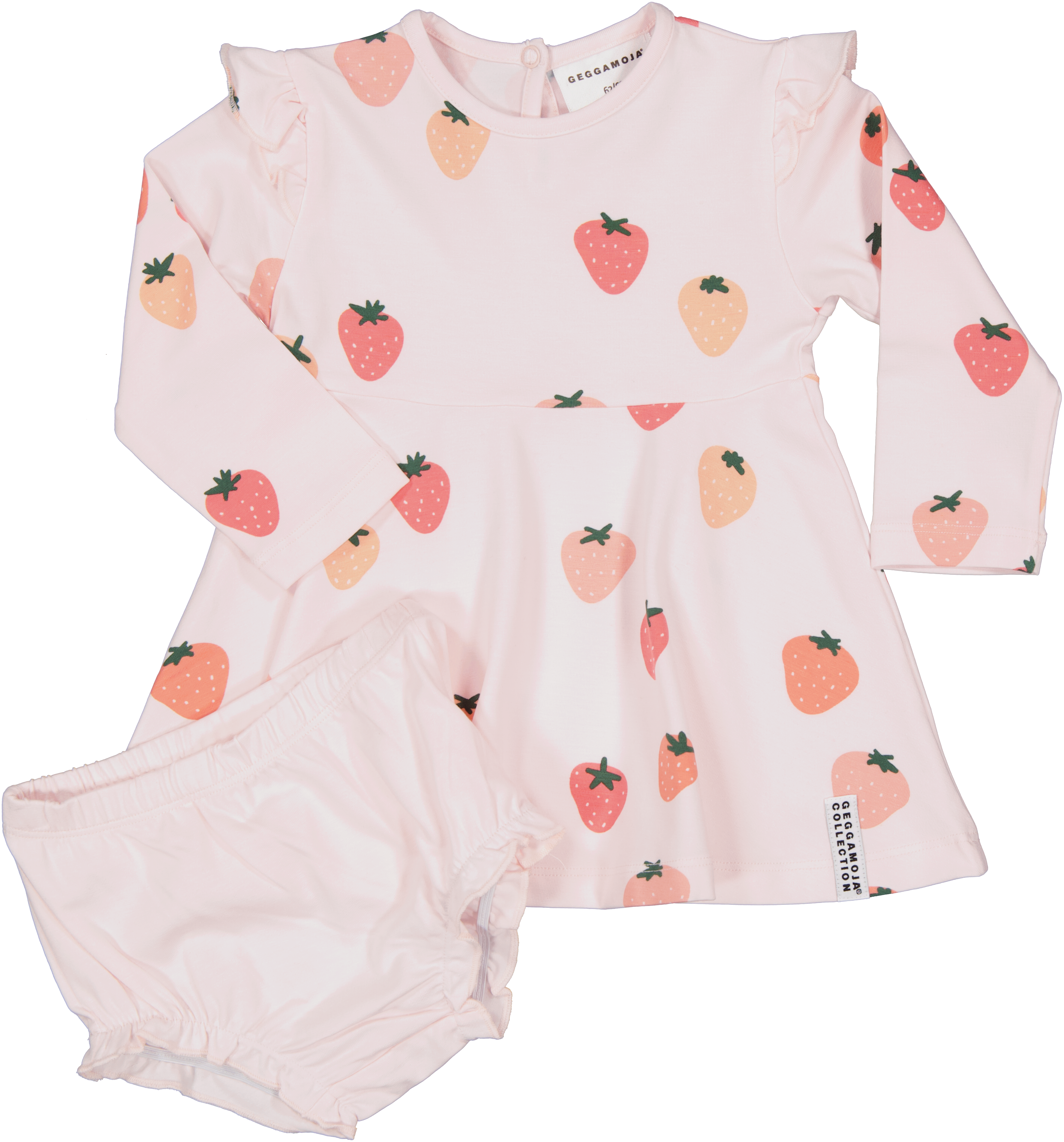 Kjole Bambus Jordbær