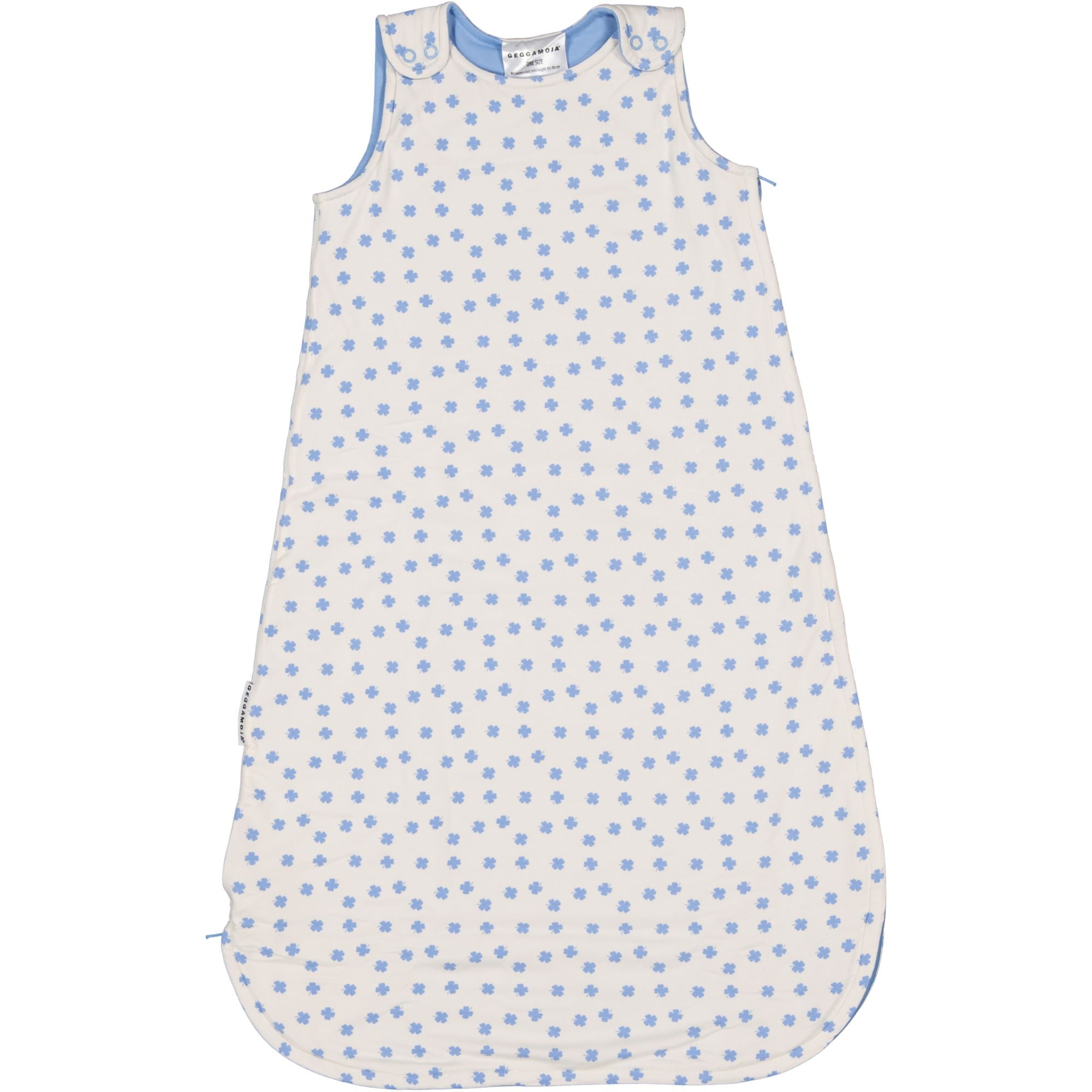 Schlafsack Gepolstert Bambus Blau Klee