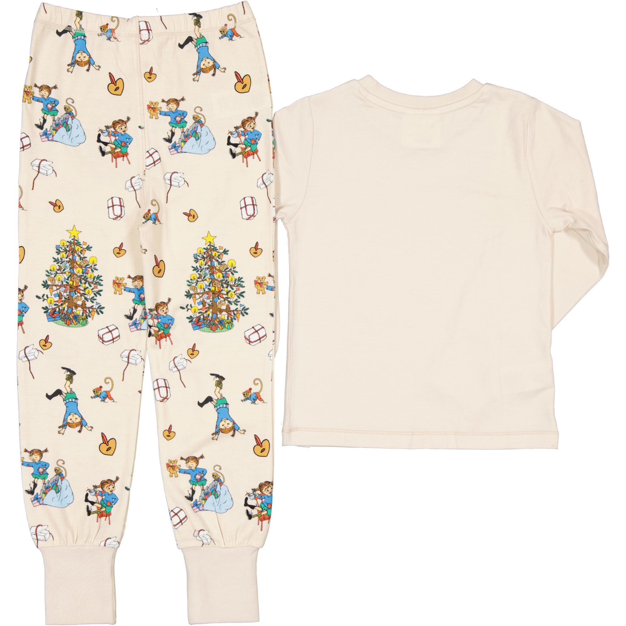Two-piece pajamas Pippi Longstocking - Christmas pajamas