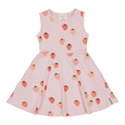 Kleid Bambus Erdbeere