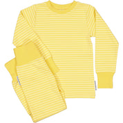 To-delt pysjamas Gul