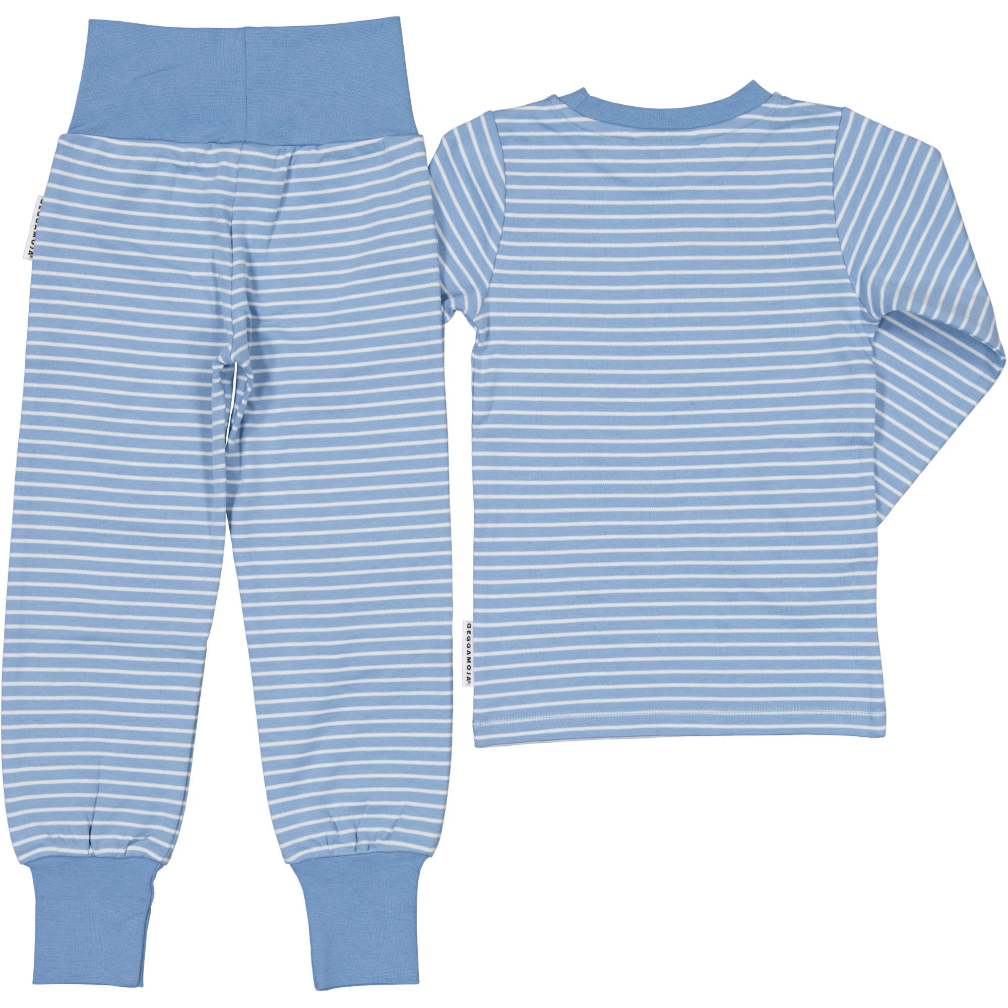 To-delt pysjamas Blå