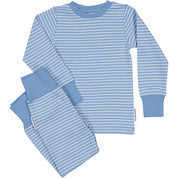 To-delt pysjamas Blå