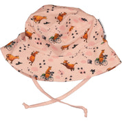 Sun Hat Mamma Mu and Crow Pink