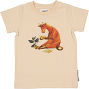 T-skjorte Mamma Mu og Kråka Beige