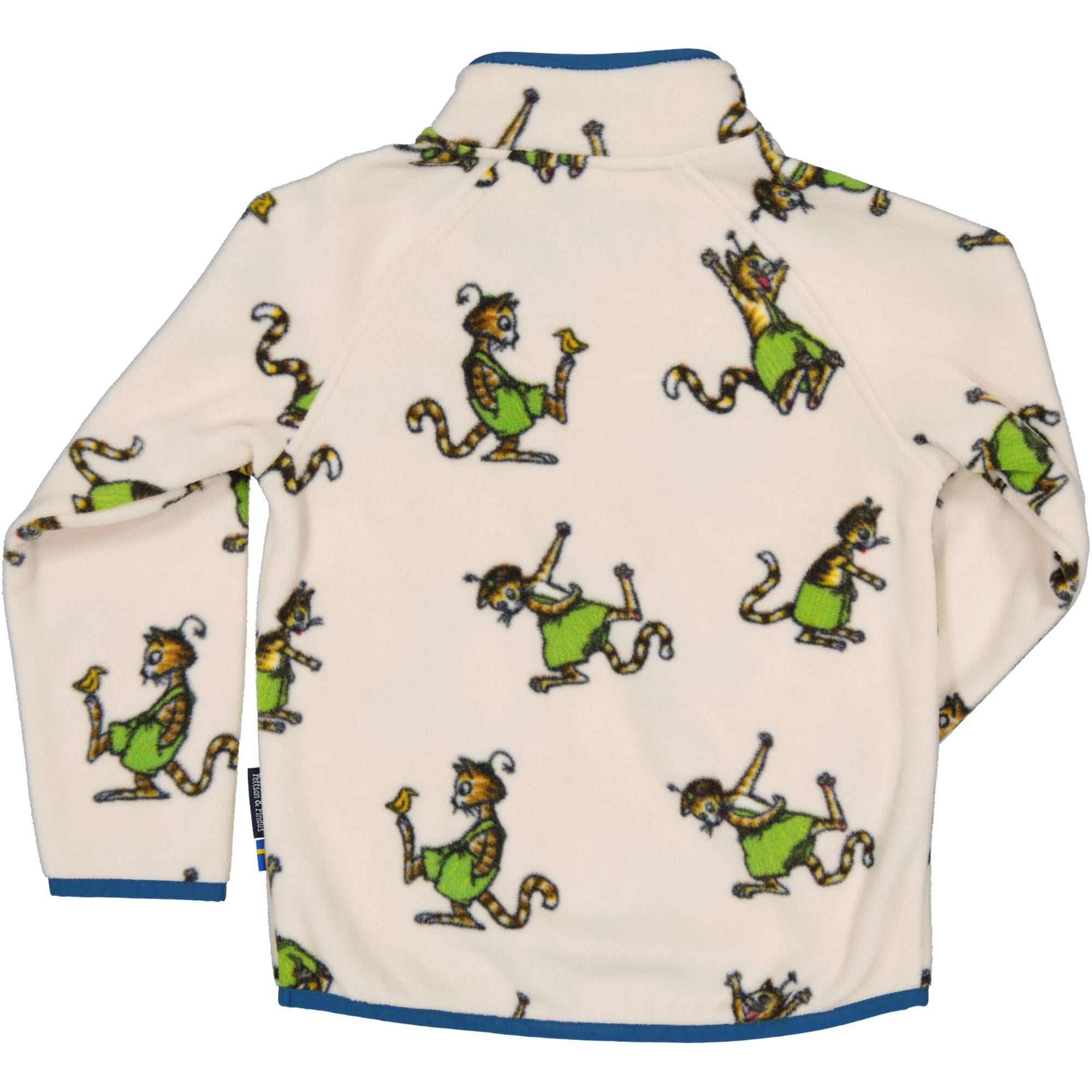 Fleecejacka Pettson och Findus Beige